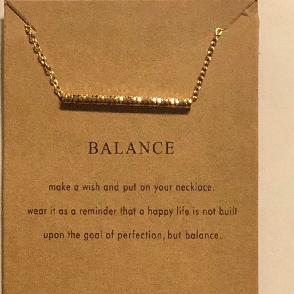 Gold Bar Necklace